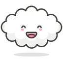 Free Cloud Happy Smiley Icon