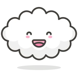 Free Cloud Emoji Icon