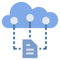 Free Cloud File  Icon