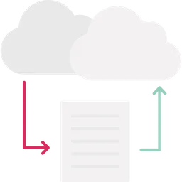 Free Cloud files  Icon
