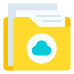 Free Cloud Folder  Icon
