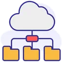 Free Cloud Folder Folder Cloud Icon