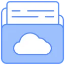 Free Cloud Folder Folder Cloud Icon