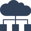 Free Cloud-Hierarchie  Symbol