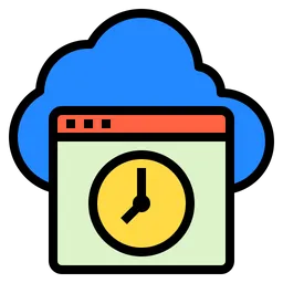 Free Cloud Hosting Timer  Icon