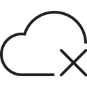 Free Cloud Close Icon