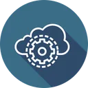 Free Cloud Data Optimization Icon