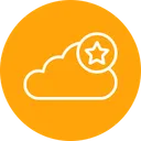 Free Cloud Data Server Icon