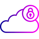 Free Cloud Data Storage Icon