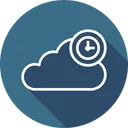 Free Cloud Data Storage Icon