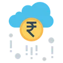 Free Cloud Earning Fortune Icon