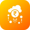 Free Cloud Earning Fortune Icon