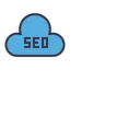 Free Cloud Seo Tool Icon