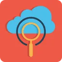 Free Cloud Server Data Icon