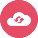 Free Cloud Storage Online Icon