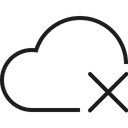 Free Cloud Close Icon