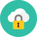 Free Cloud Locked Icon