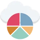 Free Cloud Infographic Infographic Library Online Graphs Icon