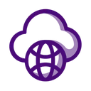 Free Network Connection Technology Icon