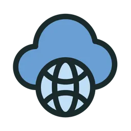 Free Cloud Internet  Icon