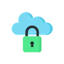 Free Cloud Locked  Icon