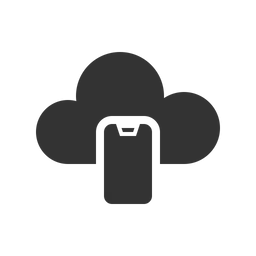 Free Cloud Mobile  Icon