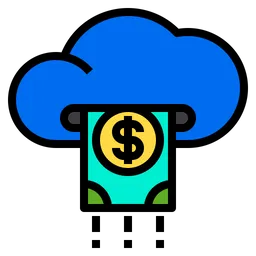 Free Cloud Money  Icon