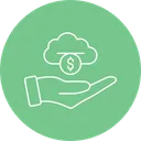 Free Cloud money  Icon