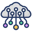 Free Cloud Network Cloud Technology Cloud Computing Icon