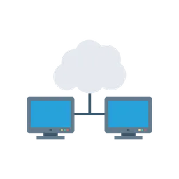 Free Cloud Network  Icon