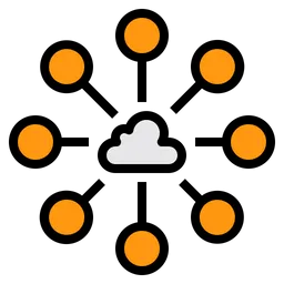 Free Cloud Network  Icon