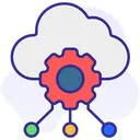 Free Cloud Network Cloud Computing Cloud Hosting Icon