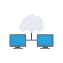 Free Cloud Network  Icon