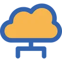 Free Cloud Networking Cloud Data Icon