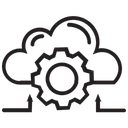 Free Cloud-Netzwerke  Symbol