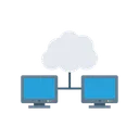 Free Cloud-Netzwerk  Symbol