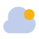 Free Cloud Notification  Icon