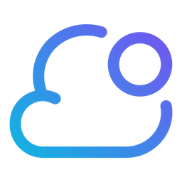 Free Cloud Notification  Icon