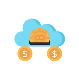 Free Cloud Payment  Icon
