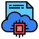 Free Cloud Processor  Icon