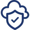 Free Cloud Protection Security Icon