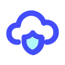 Free Cloud Technology Digital Icon