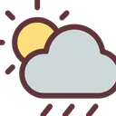 Free Cloud Rain  Icon