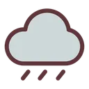 Free Cloud Rain Rain Raining Icon