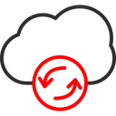 Free Cloud Refresh  Icon