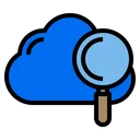 Free Cloud Data Work Icon