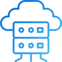 Free Cloud Server  Symbol