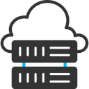 Free Cloud-Server  Symbol