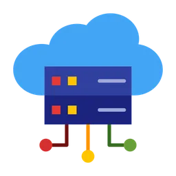 Free Cloud Server  Symbol