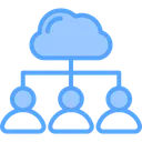 Free Cloud Server  Symbol
